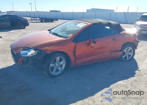 2008 Mitsubishi Eclipse Spyder Gs from USA, damaged, VIN 4A3AL25F28E001117